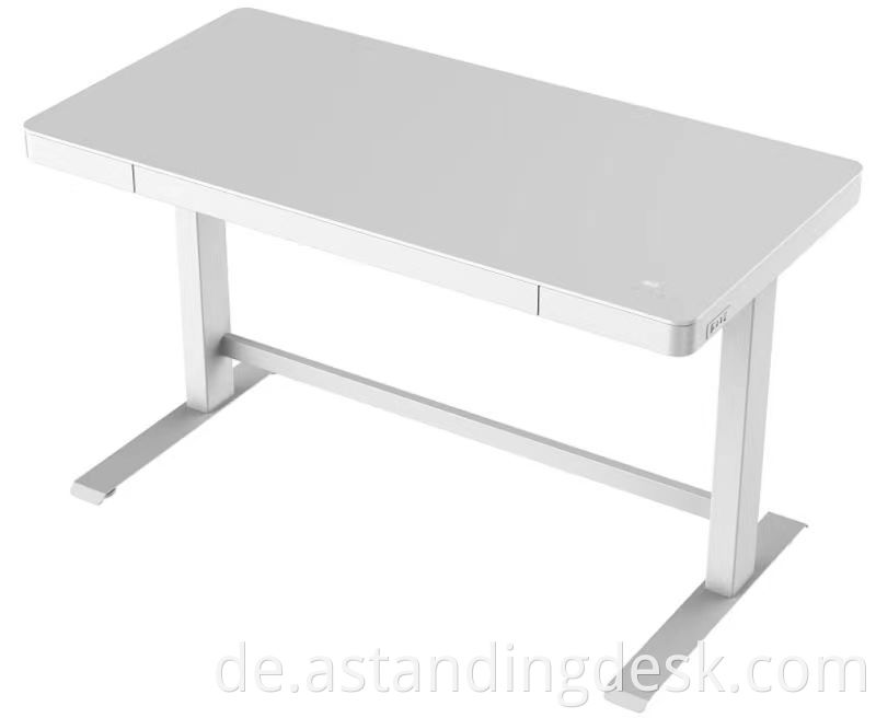 Moderne Büro -Luxusmöbel 3 Segmente Dual Motor mit niedrigem Rauschhöhenverstellbarer Executive Desk